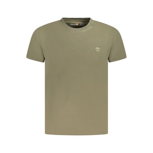 Timberland Verde Cotton Men Men's T-Shirt